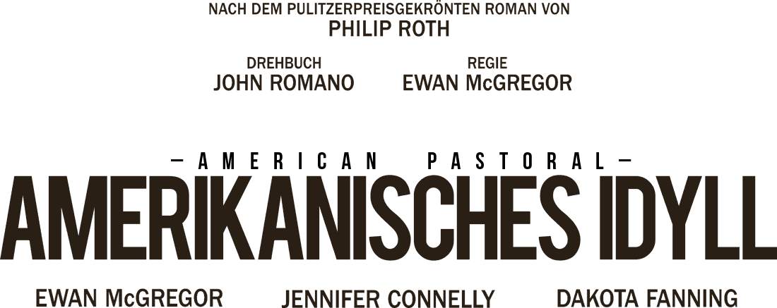 AMERIKANISCHES IDYLL - Ein Kino Film von Philip Roth mit Ewan McGregor, Jennifer Connelly und Dakota Fanning